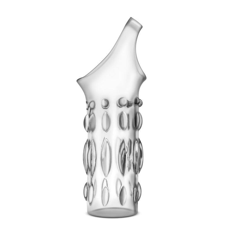 Performance Studded Sleeve Ring - Clear - Clear Penis Sleeve - BL-13129