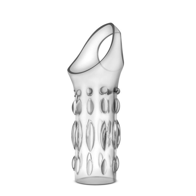 Performance Studded Sleeve Ring - Clear - Clear Penis Sleeve - BL-13129