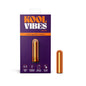 Kool Vibes - Rechargeable Mini Bullet - Tangerine - Orange 6.4 cm USB Rechargeable Bullet - BL-14319