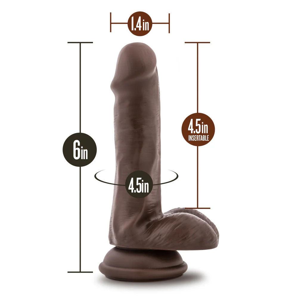 Coverboy - Top Gun Tommy - Chocolate Brown 15.2 cm (6'') Dong - BL-14606