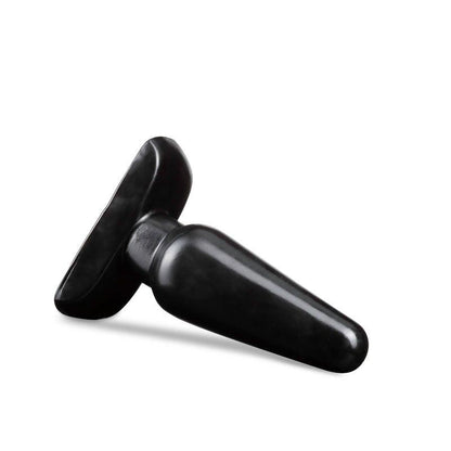 Anal Adventures Basic Anal Plug - Medium - Black 12 cm Butt Plug - BL-18715