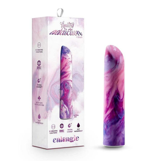 Limited Addiction Entangle - Power Vibe - Lilac 10.2 cm USB Rechargeable Bullet - BL-27540