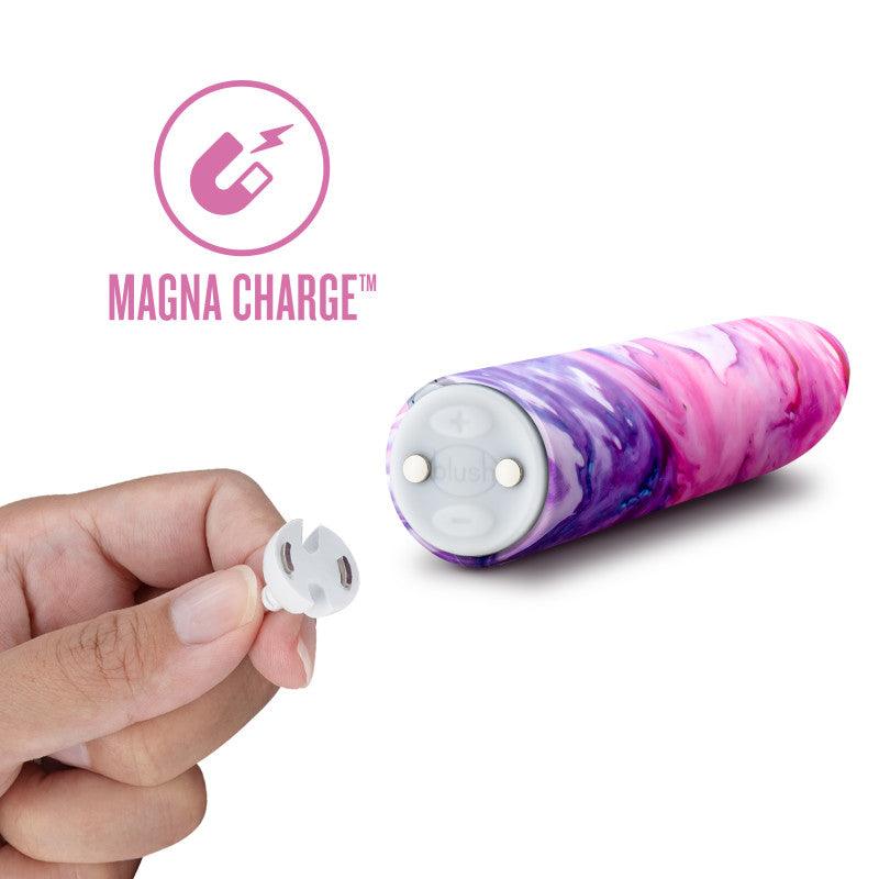 Limited Addiction Entangle - Power Vibe - Lilac 10.2 cm USB Rechargeable Bullet - BL-27540