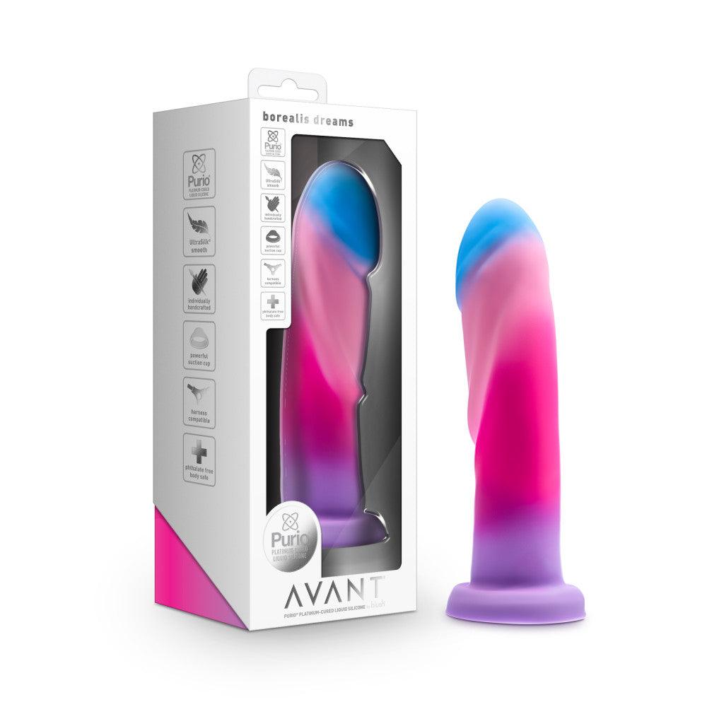 Avant - Borealis Dreams - Cotton Candy Coloured 19.7 cm Dildo - BL-28600