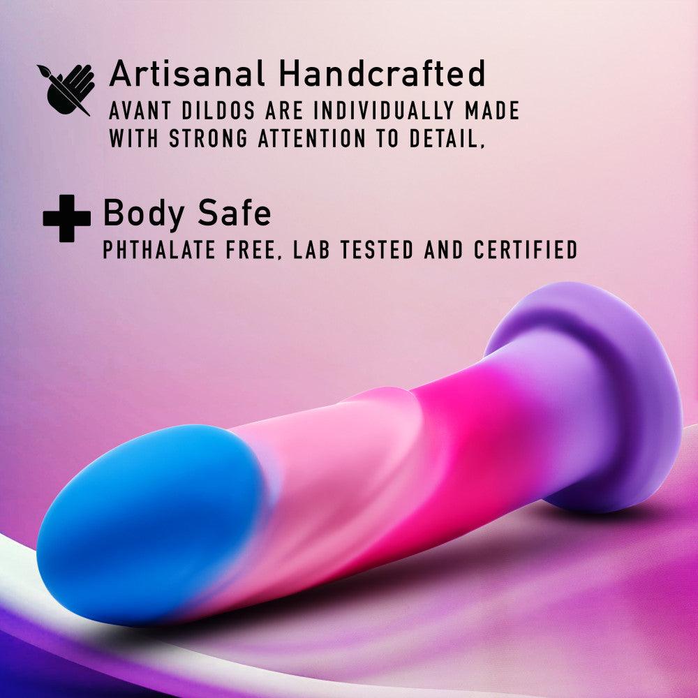 Avant - Borealis Dreams - Cotton Candy Coloured 19.7 cm Dildo - BL-28600