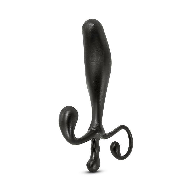 Anal Adventures Prostate Stimulator - Black 12.7 cm Prostate Massager - BL-40085