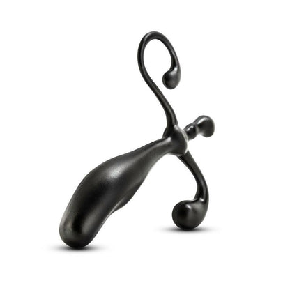 Anal Adventures Prostate Stimulator - Black 12.7 cm Prostate Massager - BL-40085