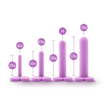 Wellness - Dilator Kit - Purple Vaginal Dilators - Set of 4 Sizes - BL-444111