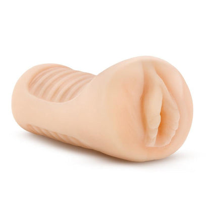 M Elite Soft and Wet - Annabella - Flesh Vibrating Vagina Stroker - BL-72613