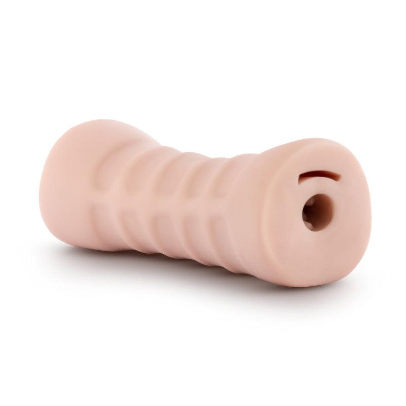 M for Men Ashley - Flesh Vibrating Vagina Stroker - BL-73503