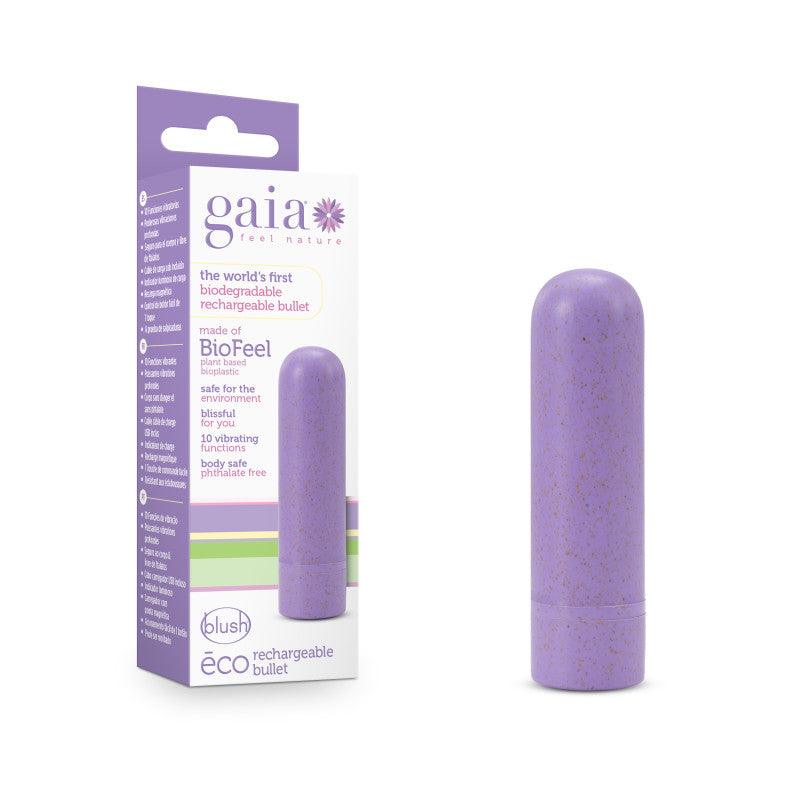 Gaia Eco Rechargeable Bullet - Lilac Purple USB Rechargeable Bullet - BL-83901