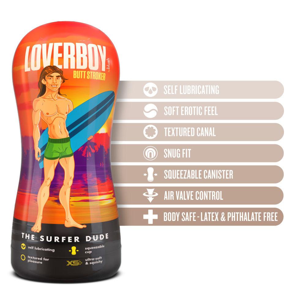 Coverboy The Surfer Dude - Flesh Male Ass Stroker - BL-84043