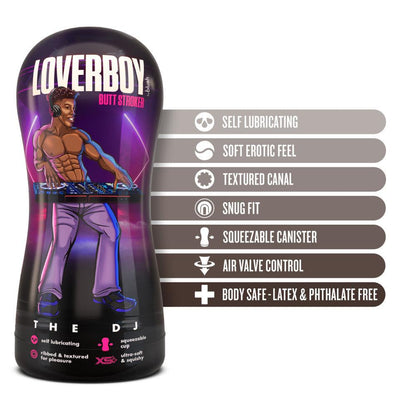 Loverboy The DJ - Brown Male Ass Stroker - BL-84066