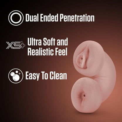 EnLust - Tasha - Glow in Dark Flesh Dual-Ended Stroker - BL-84073