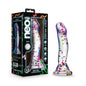 Neo Elite Glow Hanky Panky - Glow In Dark Clear 19 cm Dong - BL-88269