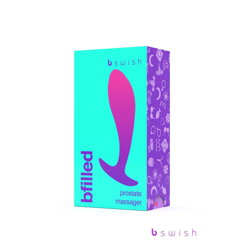 Bfilled Basic - Orchid - Purple 10 cm Prostate Massager - BSBBF0044