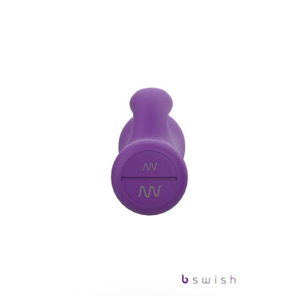 Bwild Bunny Infinite Deluxe - Purple - Purple 19.3 cm USB Rechargeable Rabbit Vibrator - BSBBI0518