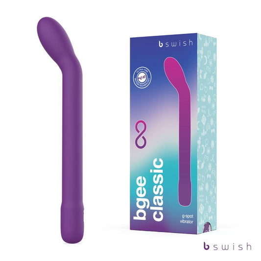 Bgee Infinite Classic - Purple - Purple 18 cm USB Rechargeable Vibrator - BSBEI0563