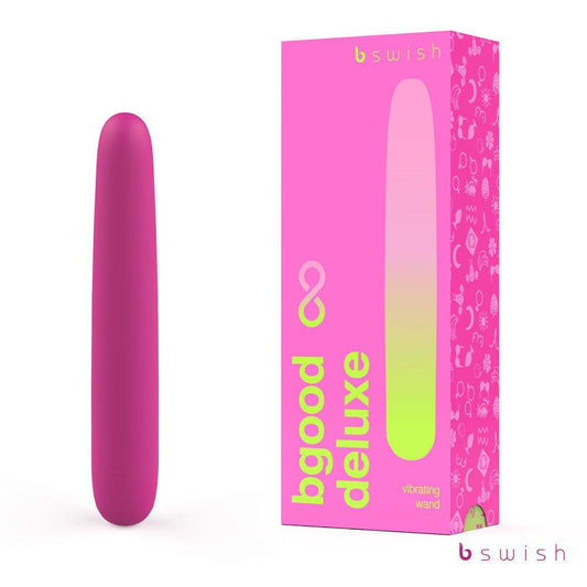 Bgood Infinite Deluxe - Rose - Rose 18 cm USB Rechargeable Vibrator - BSBGI0419