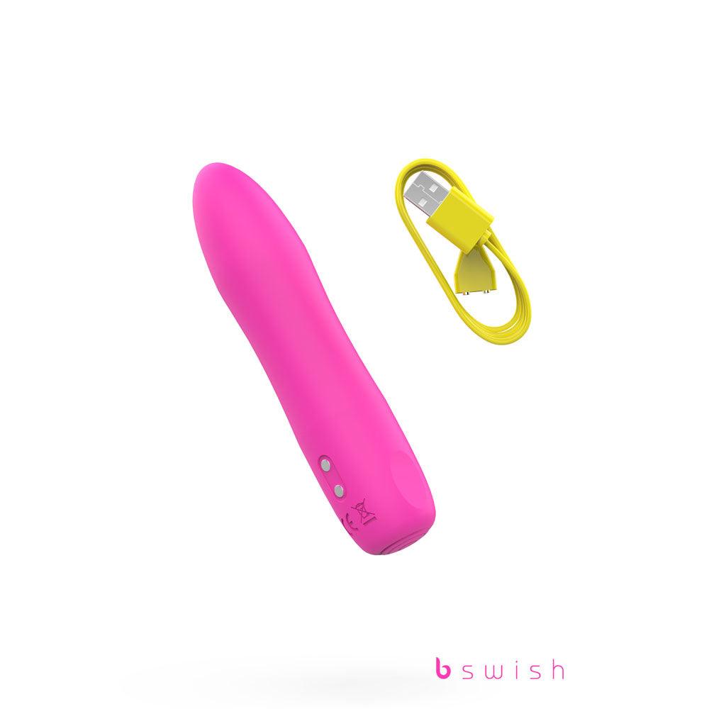 Bcute Infinite Heat Classic - Sunset Pink - Pink 10 cm USB Rechargeable Vibrator - BSBIH0525