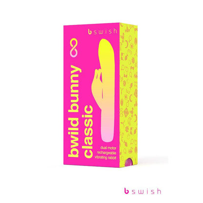 Bwild Classic Bunny Infinite - Sunset Pink - Sunset Pink 15.2 cm USB Rechargeable Rabbit Vibrator - BSCWI0327