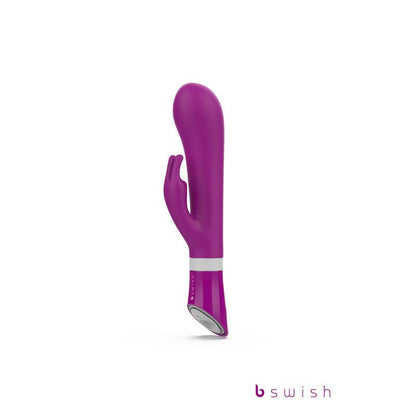 Bwild Deluxe Bunny - Raspberry - Raspberry 19.3 cm (7.5'') Rabbit Vibrator - BSDWB0644