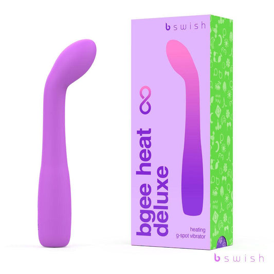 Bgee Heat Infinite Deluxe - Sweet Lavender - Sweet Lavender 18 cm USB Rechargeable Vibrator - BSGEH0426