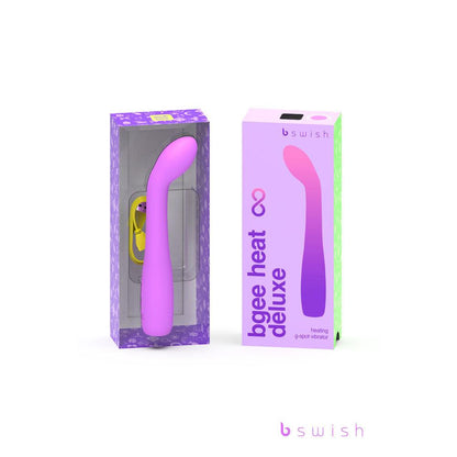 Bgee Heat Infinite Deluxe - Sweet Lavender - Sweet Lavender 18 cm USB Rechargeable Vibrator - BSGEH0426