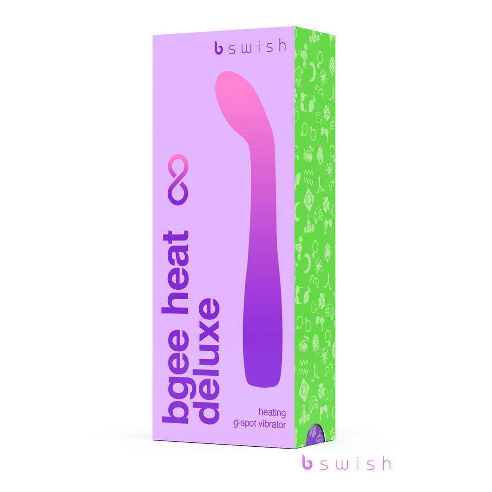 Bgee Heat Infinite Deluxe - Sweet Lavender - Sweet Lavender 18 cm USB Rechargeable Vibrator - BSGEH0426