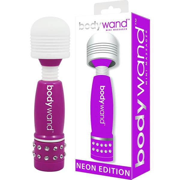 Bodywand Mini Massager Neon Edition - Neon Purple Mini Massage Wand - BW118