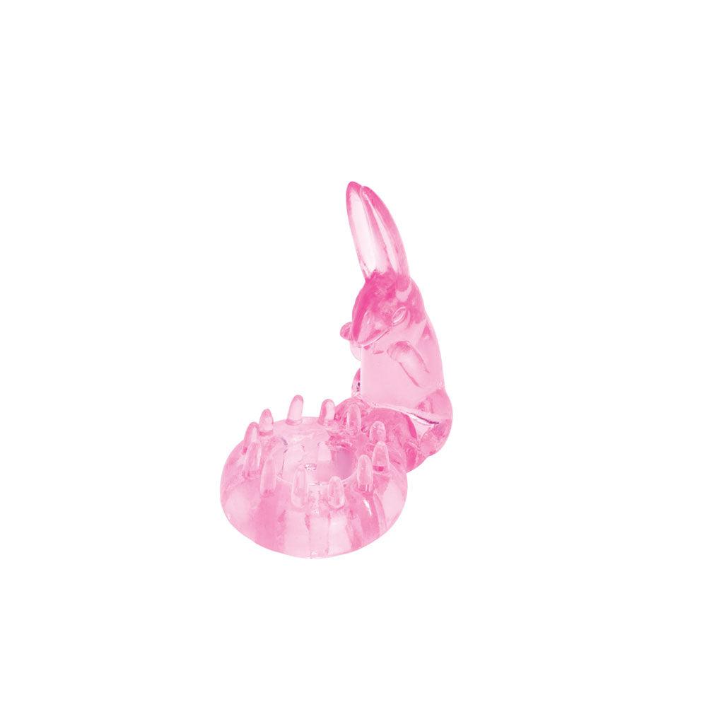 Bodywand Rechargeable Rabbit Ring - Pink USB Rechargeable Vibrating Cock Ring - BW1500