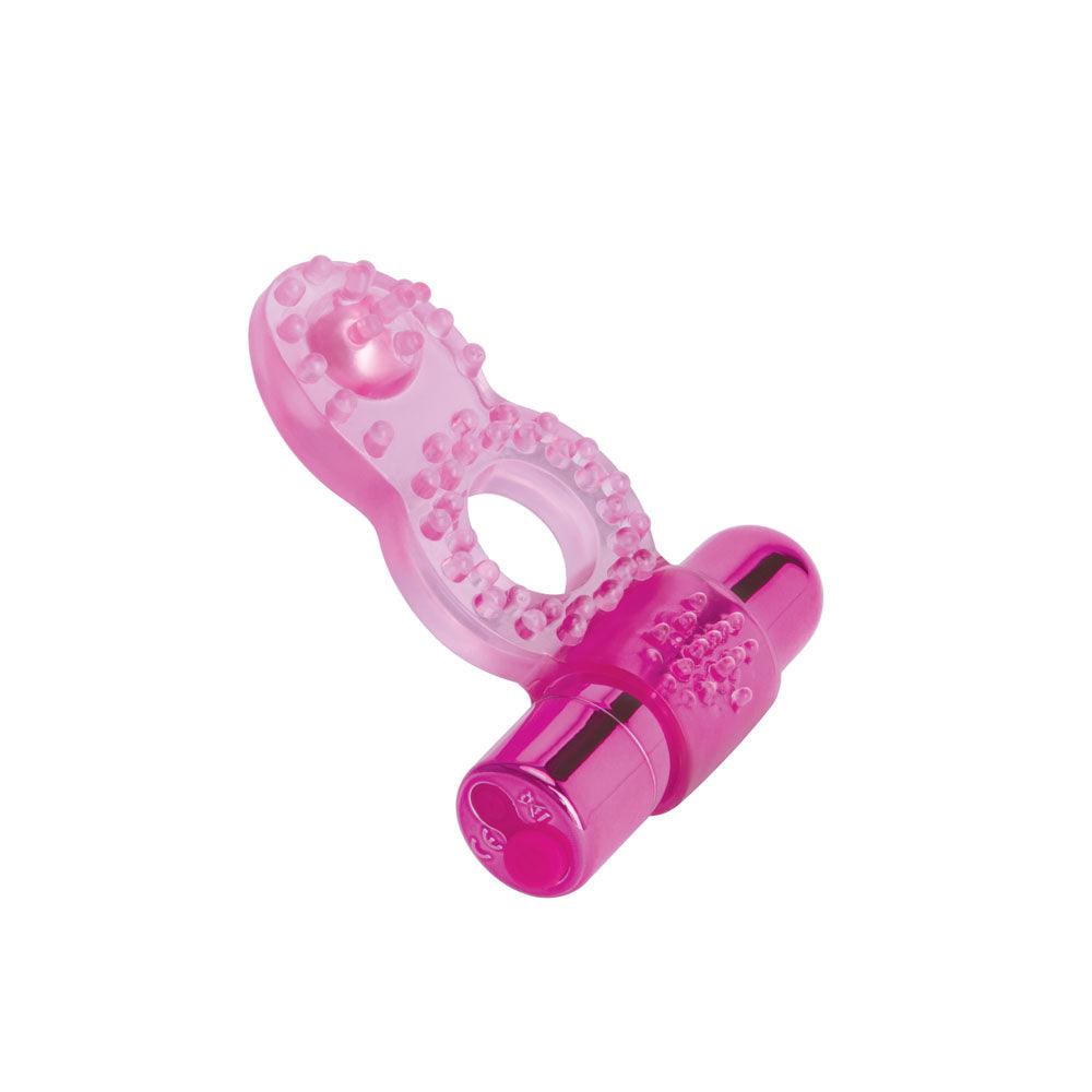 Bodywand Rechargeable Deluxe Orgasm Enhancer Ring - Pink USB Rechargeable Vibrating Cock Ring - BW1503