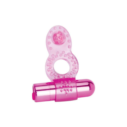 Bodywand Rechargeable Deluxe Orgasm Enhancer Ring - Pink USB Rechargeable Vibrating Cock Ring - BW1503