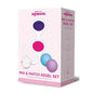 Bodywand Squeeze Mix & Match Kegel Set - Coloured Weighted Kegel Balls Set - BW2001