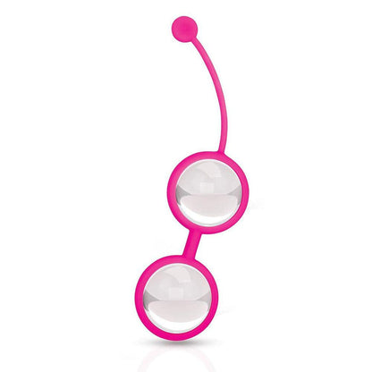 Bodywand Squeeze Crystal Kegel Toner - Glass Weighted Kegel Balls Set - BW2002