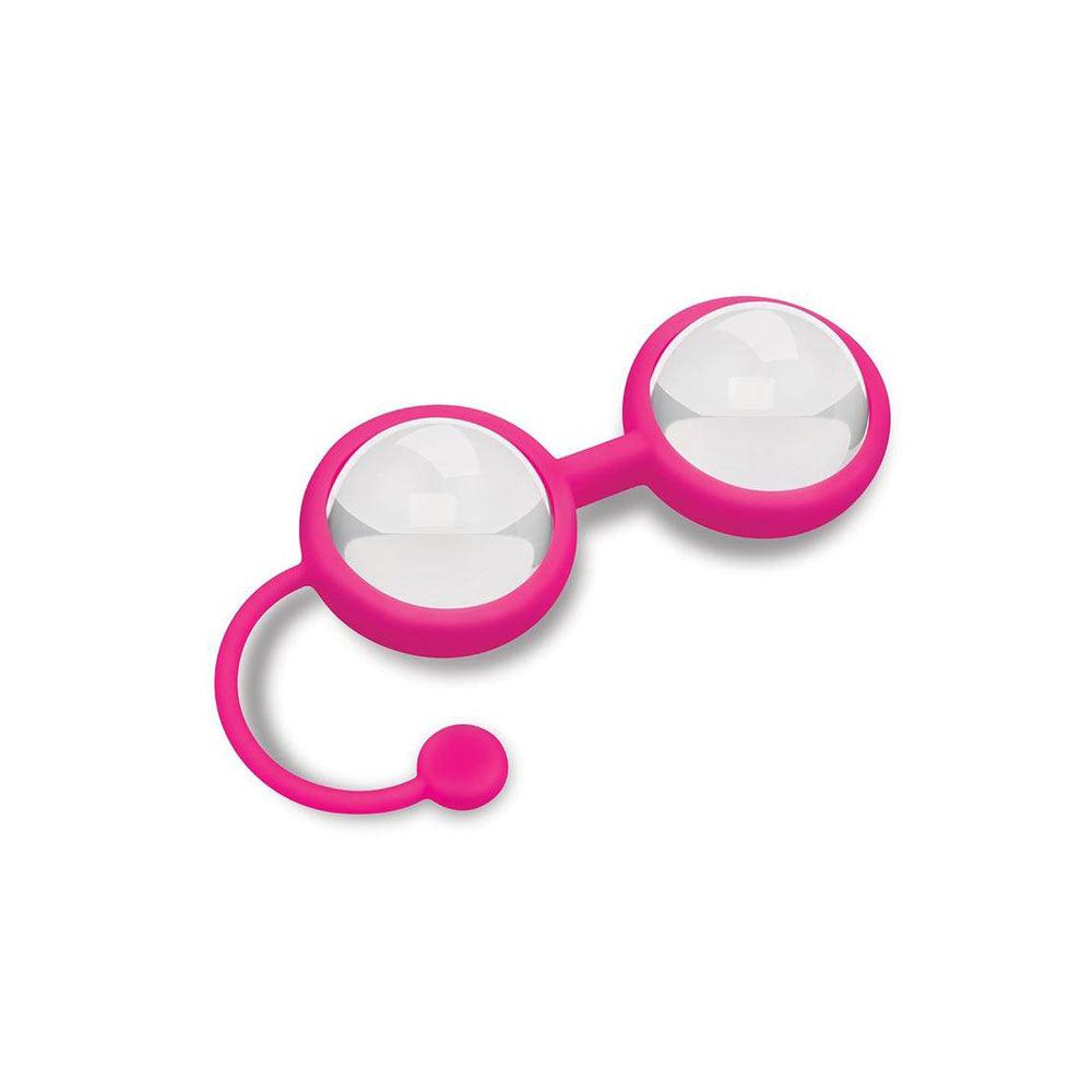 Bodywand Squeeze Crystal Kegel Toner - Glass Weighted Kegel Balls Set - BW2002