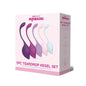 Bodywand Squeeze 5pc Teardrop Kegel Set - Weighted Kegel Set - 5 Piece Kit - BW2005