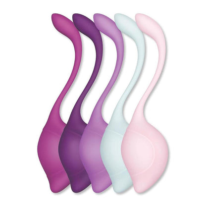 Bodywand Squeeze 5pc Teardrop Kegel Set - Weighted Kegel Set - 5 Piece Kit - BW2005