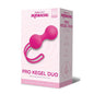 Bodywand Squeeze Pro Kegel Duo - Pink Kegel Balls - 65 grams - BW2010