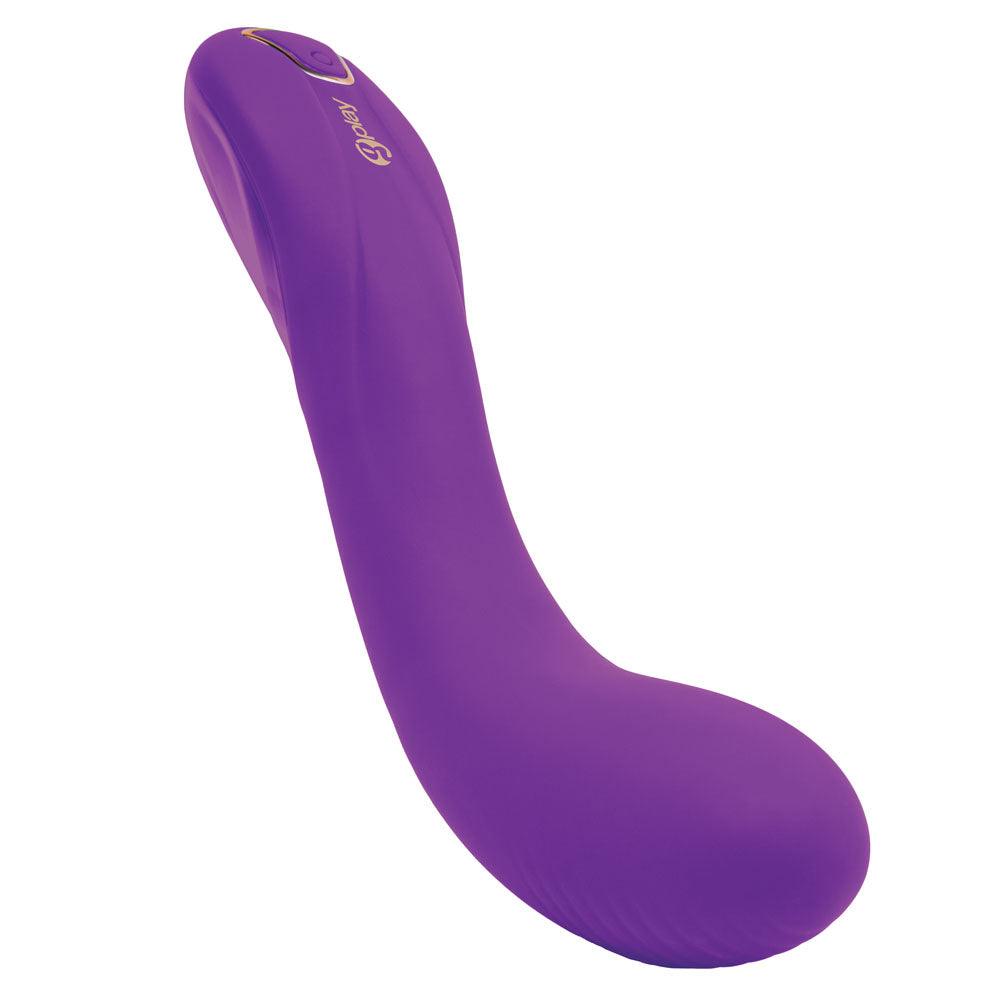 Bodywand G-Play Ergonomic Squirt Trainer - Purple 19 cm USB Rechargeable Vibrator - BW802