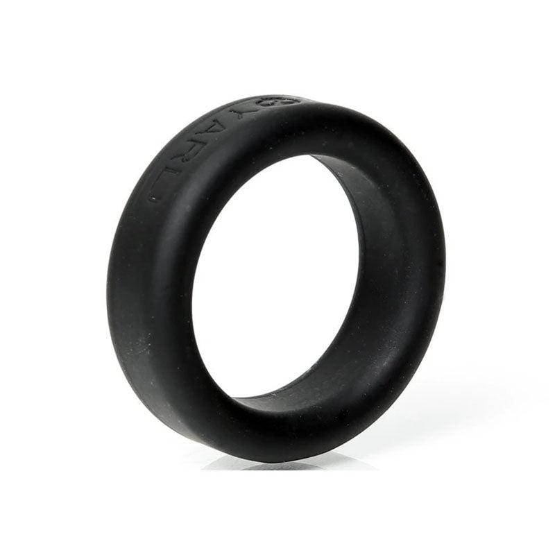 Boneyard Silicone Ring 30mm - Black 30 mm Cock Ring - BY0130