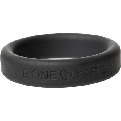 Boneyard Silicone Ring 40mm - Black 40 mm Cock Ring - BY0140