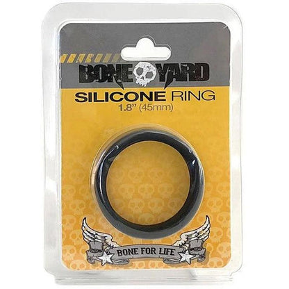 Boneyard Silicone Ring 45mm - Black 45 mm Cock Ring - BY0145