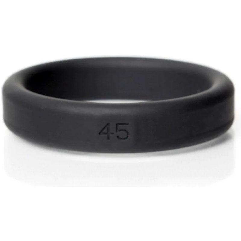 Boneyard Silicone Ring 45mm - Black 45 mm Cock Ring - BY0145