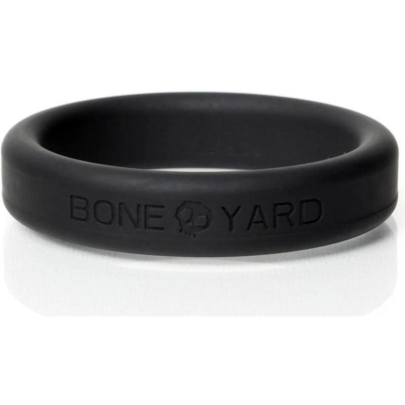 Boneyard Silicone Ring 45mm - Black 45 mm Cock Ring - BY0145