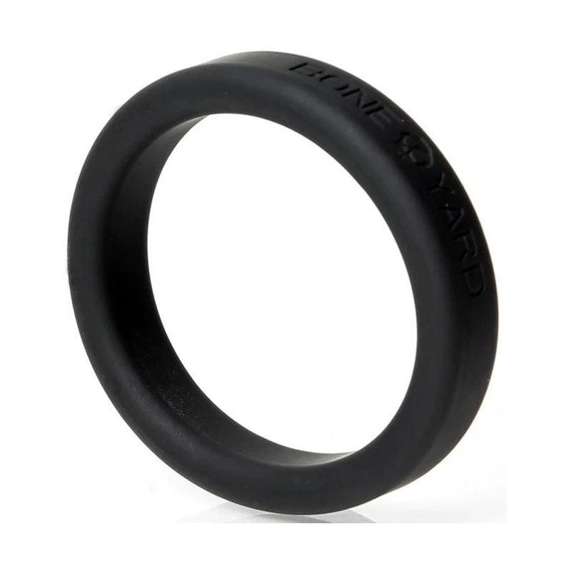 Boneyard Silicone Ring 45mm - Black 45 mm Cock Ring - BY0145