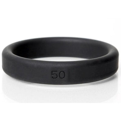 Boneyard Silicone Ring 50mm - Black 50 mm Cock Ring - BY0150