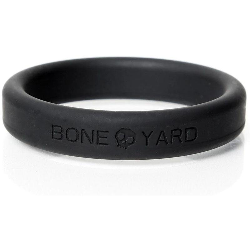 Boneyard Silicone Ring 50mm - Black 50 mm Cock Ring - BY0150