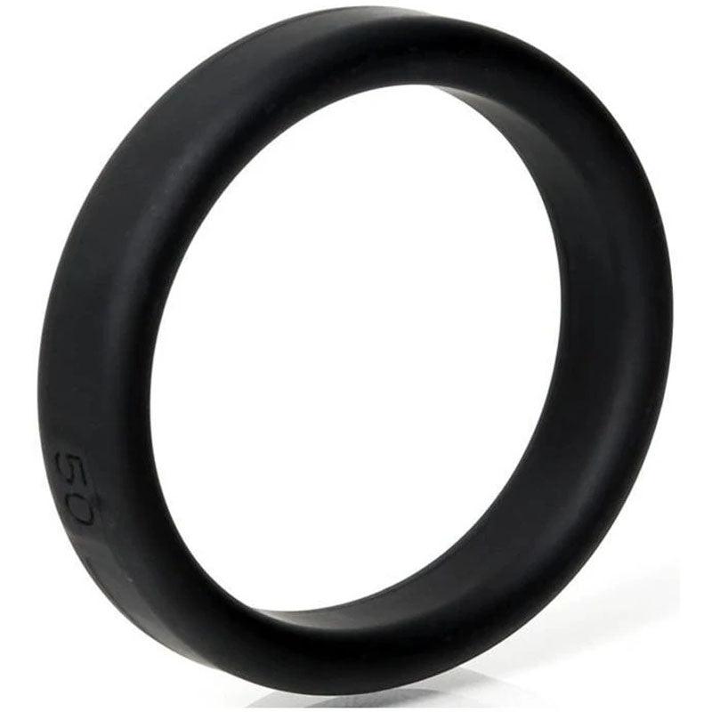 Boneyard Silicone Ring 50mm - Black 50 mm Cock Ring - BY0150