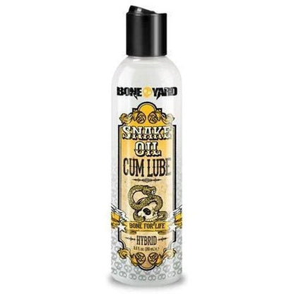 Boneyard Snake Oil Cum Lube 236 ml - Hybrid Cum Lubricant - 236 ml Bottle - BY0410